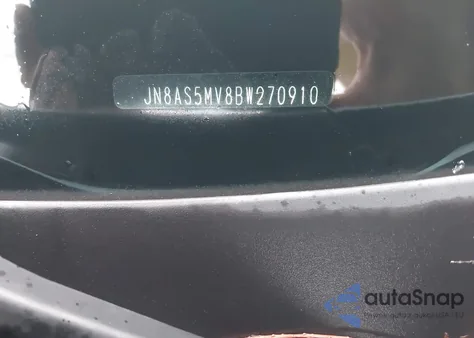 2011 Nissan Rogue Sv from USA, damaged, VIN JN8AS5MV8BW270910